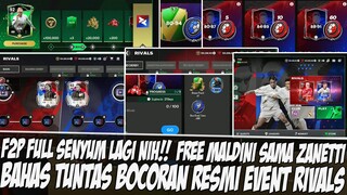 📌F2P FULL SENYUM LAGI!! BAHAS TUNTAS BOCORAN RESMI EVENT RIVALS BESOK EA SPORT FC 24 MOBILE PERKORO