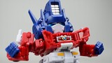 It actually has three changes! Transformers MS Mushroom Head Optimus Prime Reverse