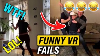 Top 25 VR Fails in 2022 Funniest Moments