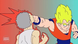 goku vs granny đánh đấm nhau không trượt phát nào