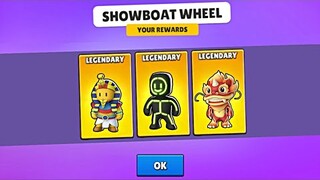 Stumble Guys Showboat Wheel Crate Opening 😍 Can I get New Special Skin ? #stumbleguys