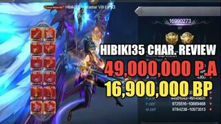 HIBIKI35 16M BP WITH 49M P.ATTACK CHARACTER REVIEW MU ORIGIN 2