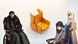 [Hướng dẫn origami] Bran và Kirito lần lượt thích nó. Nó là một tạo tác khiến con người nhấc chân lê
