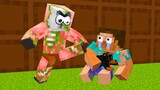 Monster School : Poor Dog and Herobrine - Story Minecraft Animation
