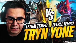 LETHAL TEMPO TRYND VS. LETHAL TEMPO YONE | WHO WINS?!?