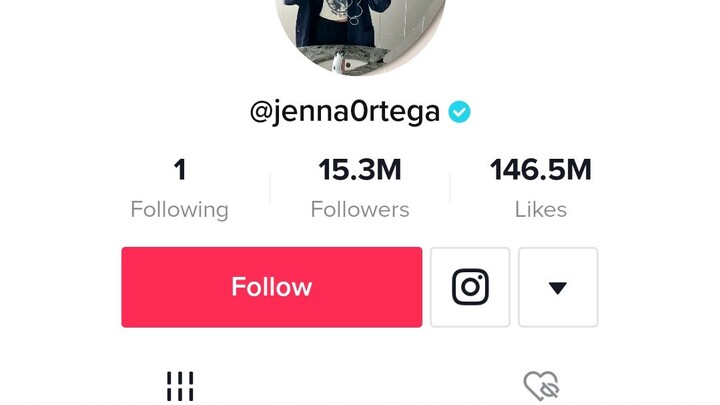 Jenna Ortega old TikTok account got banned?