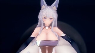 【KKMMD/AZURLANE/固定镜头】大白🦊~SHAKE IT