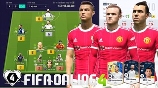 Trải Nghiệm Đội Hình MANCHESTER UNITED 500 Tỷ Với Tam Tấu Huyền Thoại : RONALDO, TEVEZ & ROONEY +8