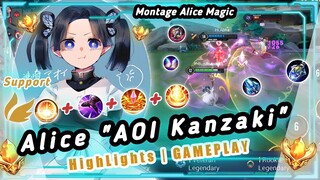 AOV Alice Magic Build | AoV Alice Gameplay | Alice New Skin - ARENA OF VALOR