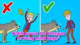 Wildlife Survival 101: Techniques for Facing Animal Danger
