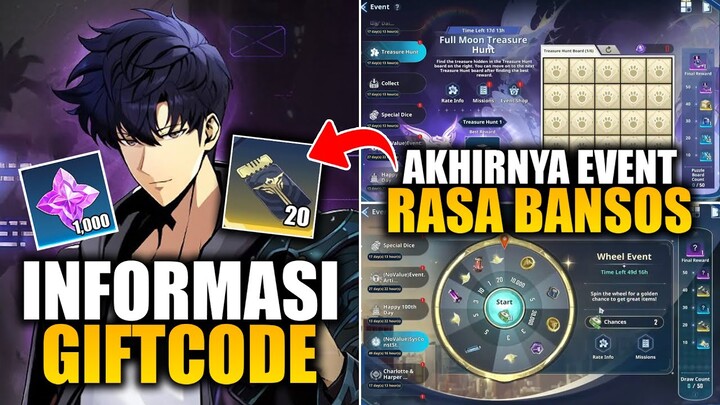 Informasi GIFTCODE, Event Autumn, GRATIS 20 Tiket + 1000 Essence | Solo Leveling: ARISE