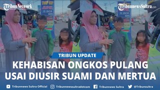 Diusir Mertua dan Suami, Ibu ibu Kehabisan Ongkos Pulang Kampung Lalu Terlantar, Kini Dibantu Polwan