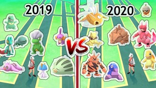 Super Community Day 2019 VS 2020 in Pokemon Go