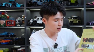 Sepeda motor building block pertama di China yang bisa berjalan tegak dengan remote control - Review