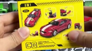 Toy car unboxing