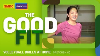 Volleyball Drills at Home with Gretchen Ho on SMDC The Good Fit