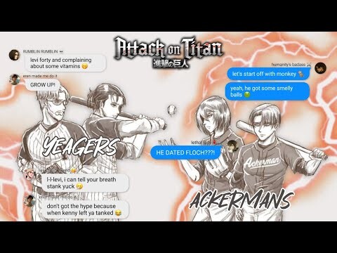 attack on clans pt. 4 | ackermans & yeagers canceling each other [aot]