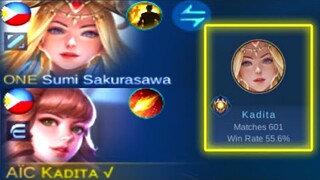 MY TEAMMATE STOLE MY KADITA!! 😠 | MLBB