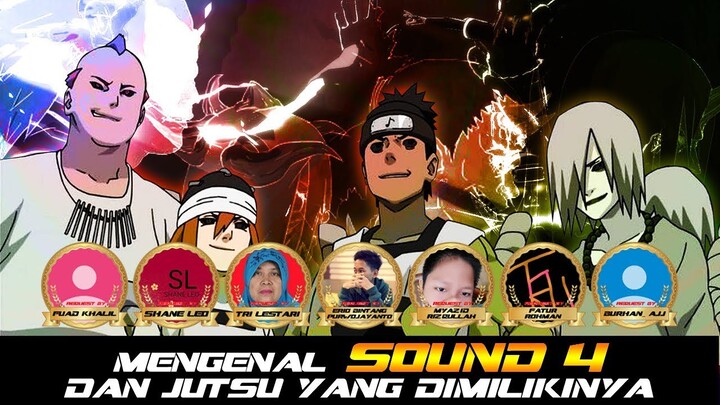 MENGENAL SOUND 4 DAN JUTSU YANG DIMILIKINYA