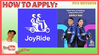 JOYRIDE Kasundo Riders App |  Joyride Philippines Application