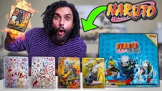 OPENING THE NEW NARUTO CCG CARDS 3!! BEST SET YET EVER!!! *GOLD MADARA FINALLY PULLED!!*