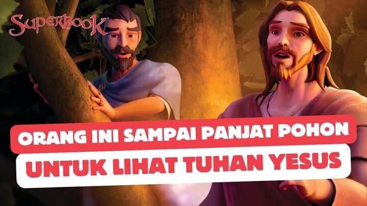 FULL KISAH ANIMASI TERBARU ZAKHEUS PEMUNGUT CUKAI YANG BERTOBAT😱 #superbook