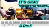 (AGT) It's Okay - NightBirde (Guitar Fingerstyle Cover) Tabs + Chords