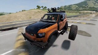 BEAMNG CAR CRASHING