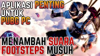 WORK 100% MENAMBAH SUARA STEP MUSUH Di PUBG PC Dan PUBG Mobile EMULATOR