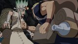 Magma tried to save Senku, Manga and Senku fell in Cave Hole- Dr.stone