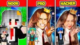 YABUN THỬ THÁCH 24 GIỜ XÂY NHÀ SIÊU AN TOÀN SAMMY NOOB VS PRO VS HACK TÍ HON TRONG MINECRAFT