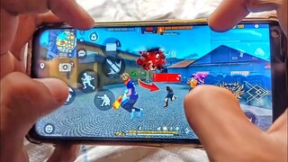 REALME NARZO 20 PRO FREE FIRE GAMEPLAY TEST 4 FINGER CLAW HANDCAM M1887 ONETAP HEADSHOT 90HZ DISPLAY