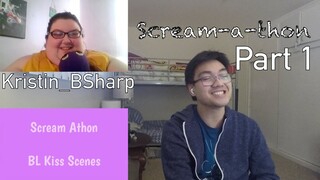 (SCREAMS GALORE) Scream-a-thon Part 1 - KP Reacts with Kristin_BSharp