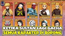 EFEK GABUT! GACHA SEMUA KARAKTER DI GAME DEMON SLAYER