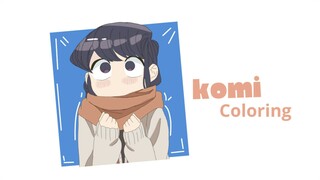 Komi can't communication Draw Art.