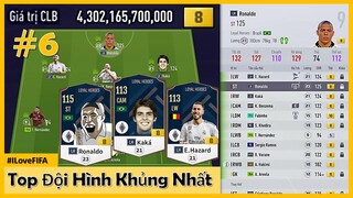 Top Đội Hình FO4 Khủng Nhất Server: 4 Nghìn 200 Tỷ Với Ronaldo Béo LH +8, Kaka LH +8 & Hazard LH +8