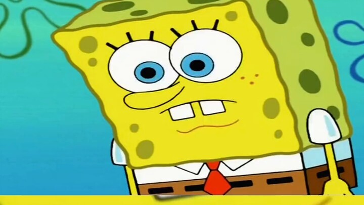 Spongebob mencoba yang terbaik untuk membuat Patrick tertawa, tapi Patrick memandangnya dengan jijik