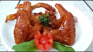 Cách làm Cánh Gà Chiên Sốt Me ngon giòn thấm vị của Hồng Thanh Food