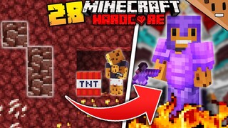 UNLIMITED NETHERITE in Minecraft Hardcore! (#28)