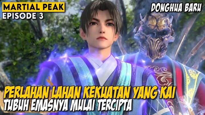 MURID LEMAH YANG MENDAPATKAN KEKUATAN BESAR DALAM SEMALAM - ALUR CERITA DONGHUA MARTIAL PEAK EPS 3