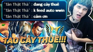 GẦY MỪNG HỤT KHI CHUNG TEAM VỚI THANH NIÊN YASUO TUYÊN BỐ TAO CÀY THUÊ | GẦY BEST LEESIN