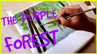 KING ART N  308   THE  PURPLE  FOREST