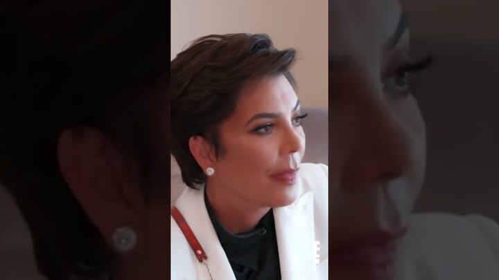 #KhloeKardashian talks with #KrisJenner about co-parenting with #TristanThompson #kuwtk #shorts