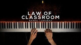 Law of Classroom (Bawal Lumabas) | Piano Cover by Gerard Chua