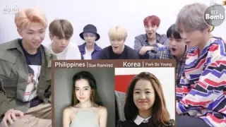 BTS Reaction to Philippines Vs Korea FaceOff [FMV]
