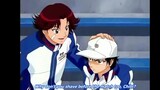 Kikumaru pats Echizen’s head | Prince of Tennis