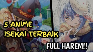 CARA MERASAKAN KEHIDUPAN DI DUNIA LAIN - 5 Anime Isekai Terbaik - Rekomendasi Anime