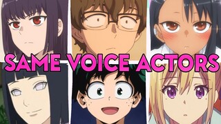 Don't Toy with Me, Miss Nagatoro All Characters Voice Actors Seiyuu Same Anime Characters