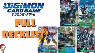 FULL Imperialdramon Starter Decklist Revealed (ST9) - Every Card! (Digimon TCG News)