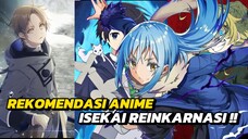 6  REKOMENDASI ANIME DIMANA SI KARAKTER UTAMA BEREINKARNASI KEDUNIA LAIN‼️